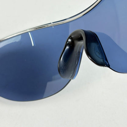 Louis Vuitton Cup Sunglasses LV Cup Acetate Blue Silver Eyewear — view 4
