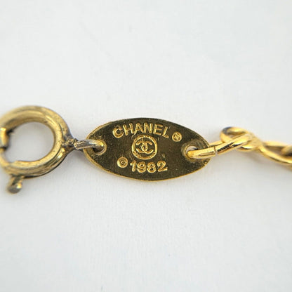 Chanel CC Logo Chain Necklace CC Mark Gold Plated — view 4