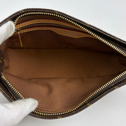 Louis Vuitton Trotteur Pochette Shoulder Bag Monogram Brown — view 7