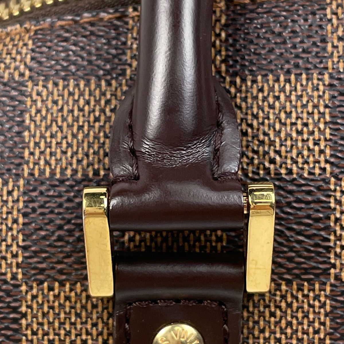Louis Vuitton Riviera MM Mini Boston Bag Damier Brown — view 5