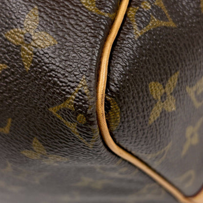 Louis Vuitton Keepall Bandouliere 55 Boston Bag Monogram Brown — view 3