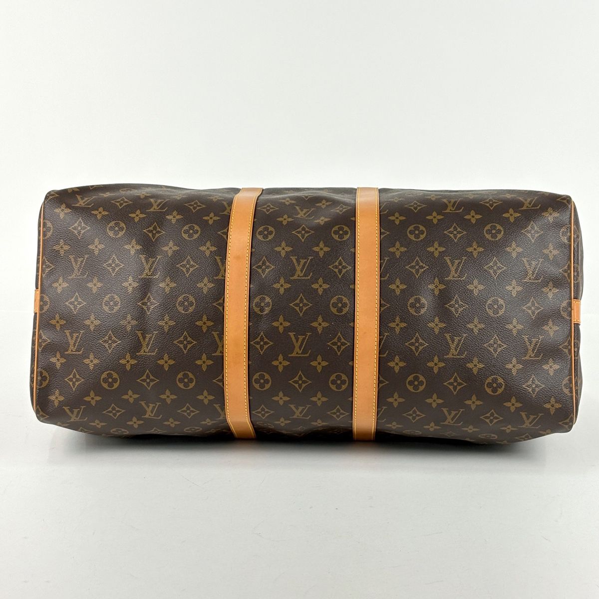 Louis Vuitton Keepall Bandouliere 55 Boston Bag Monogram Brown — view 2