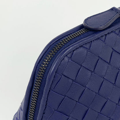 Bottega Veneta Intrecciato Pouch Makeup Leather Purple — view 5