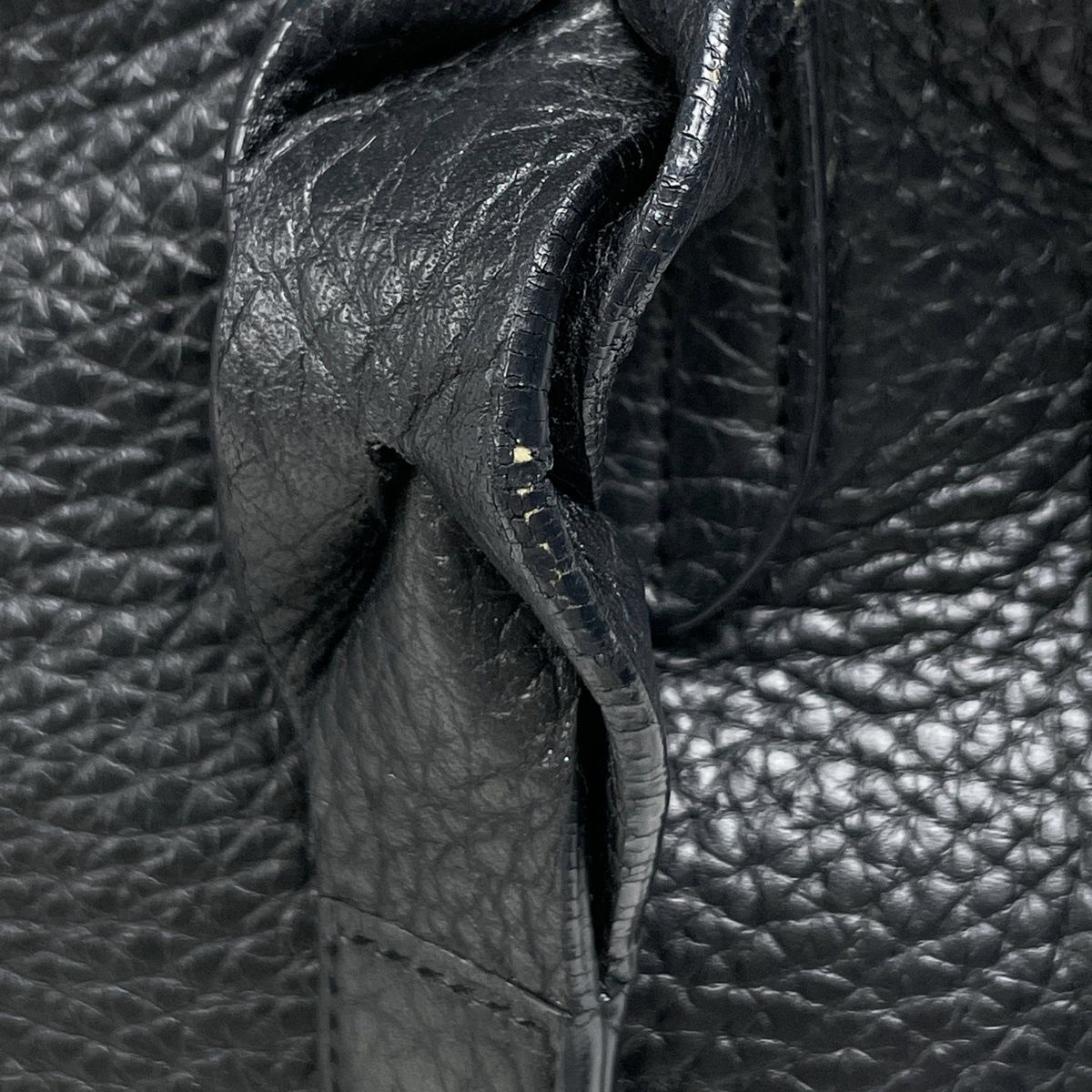 Loewe Justa Tote Anagram Leather Black — view 6