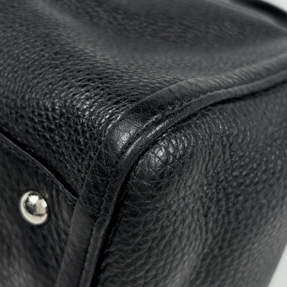 Gucci Soho Tote Fringe Interlocking Leather Black — view 3