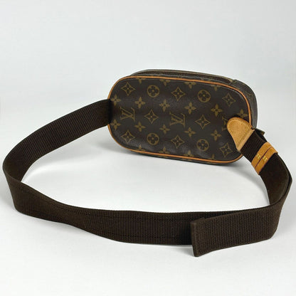 Louis Vuitton Pochette Gange Shoulder Bag Monogram Brown — view 2