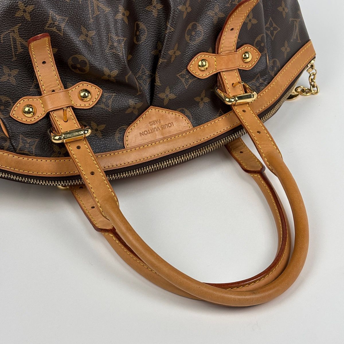 Louis Vuitton Tivoli GM Handbag Monogram Brown — view 8