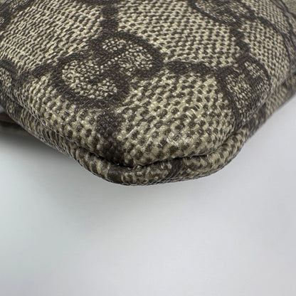 Gucci GG Pattern Shoulder Bag Sherry Line Web Beige Brown — view 3