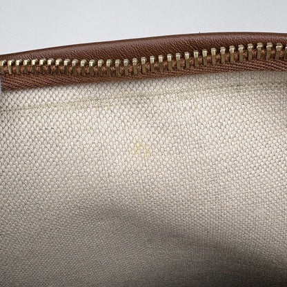 Gucci GG Pattern Shoulder Bag Sherry Line Web Beige Brown — view 9