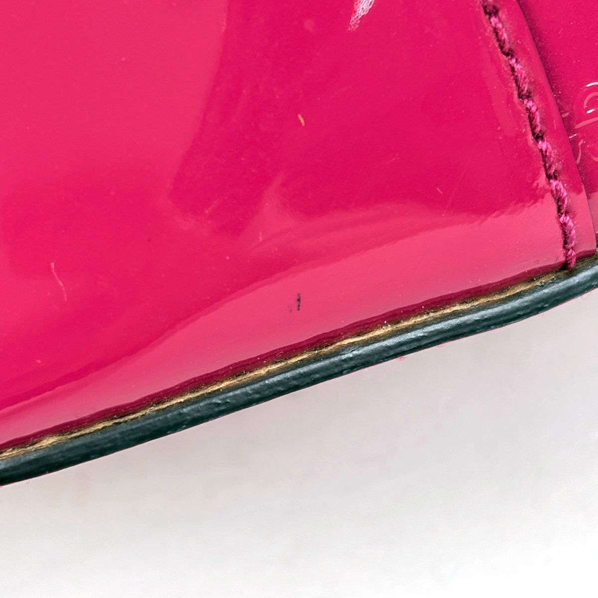 Gucci Micro Guccissima Handbag 2-Way GG Pattern Patent Leather Pink — view 4