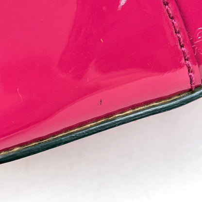 Gucci Micro Guccissima Handbag 2-Way GG Pattern Patent Leather Pink — view 4