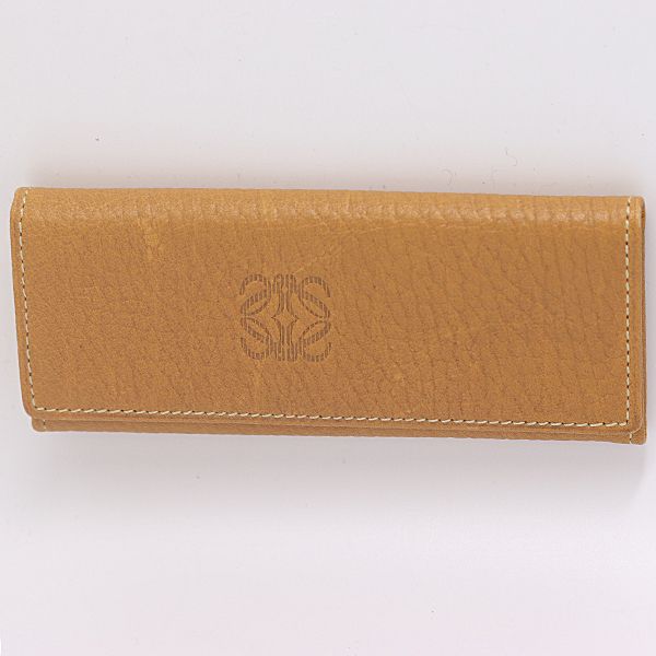 Loewe Key Case Camel Color Tam Key Holder