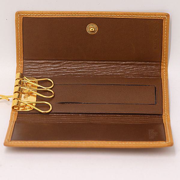 Loewe Key Case Camel Color Tam Key Holder — view 3