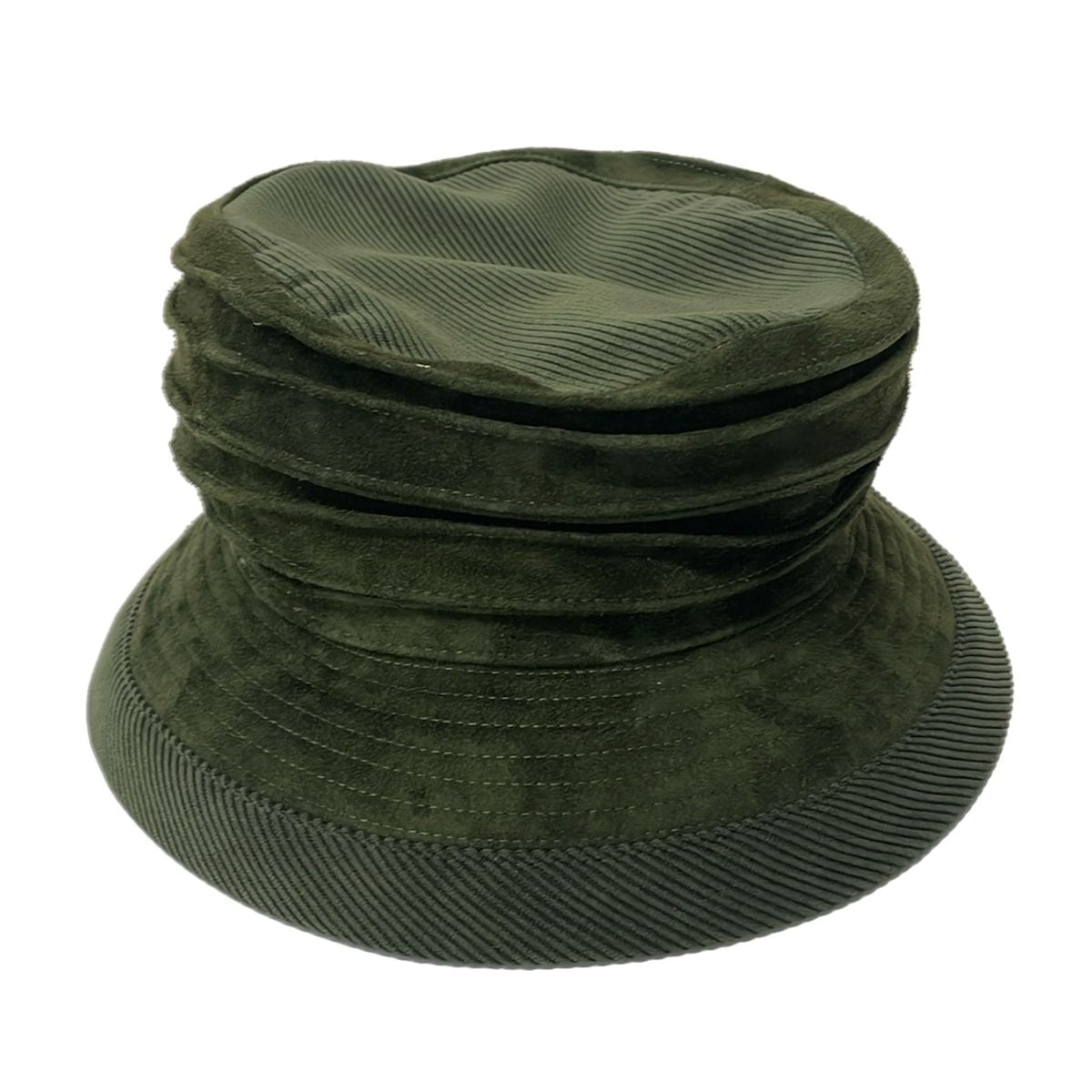 Hermes Hat 57 Khaki Drape — view 2