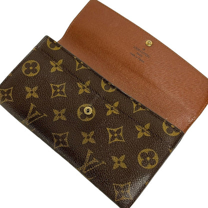 Louis Vuitton Wallet Monogram Pochette Porte Monet Cles Leather — view 3