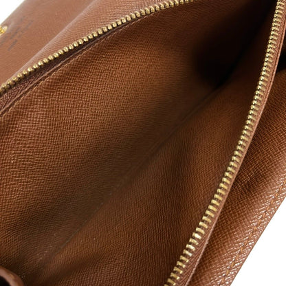 Louis Vuitton Wallet Monogram Pochette Porte Monet Cles Leather — view 5