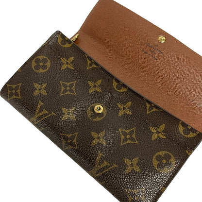 Louis Vuitton Wallet Monogram Pochette Porte Monet Cles Leather — view 3
