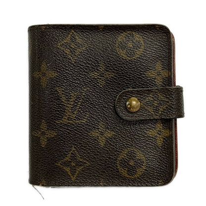 Louis Vuitton Bifold Wallet Monogram Compact Zip
