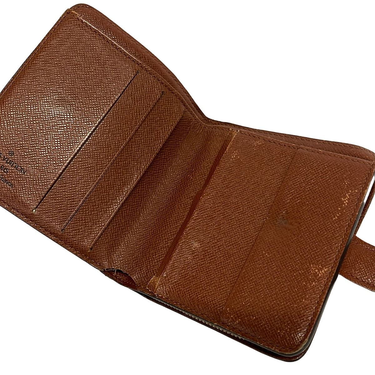 Louis Vuitton Bifold Wallet Monogram Compact Zip — view 3