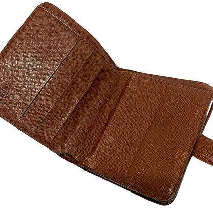 Louis Vuitton Bifold Wallet Monogram Compact Zip — view 3
