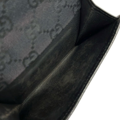 Gucci Bifold Wallet Black Leather — view 4