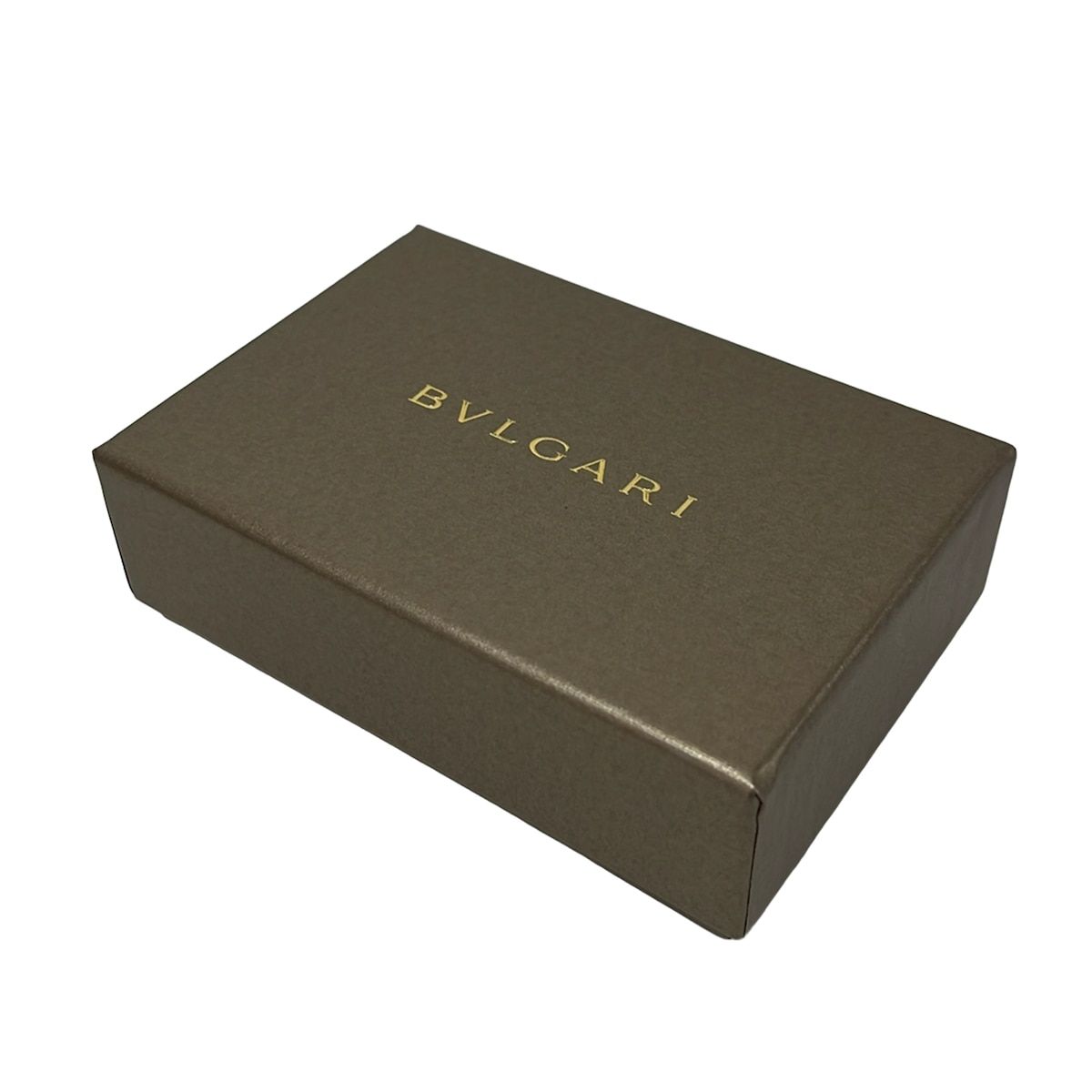 Bvlgari Key Case Black Silver Leather Key Holder — view 7