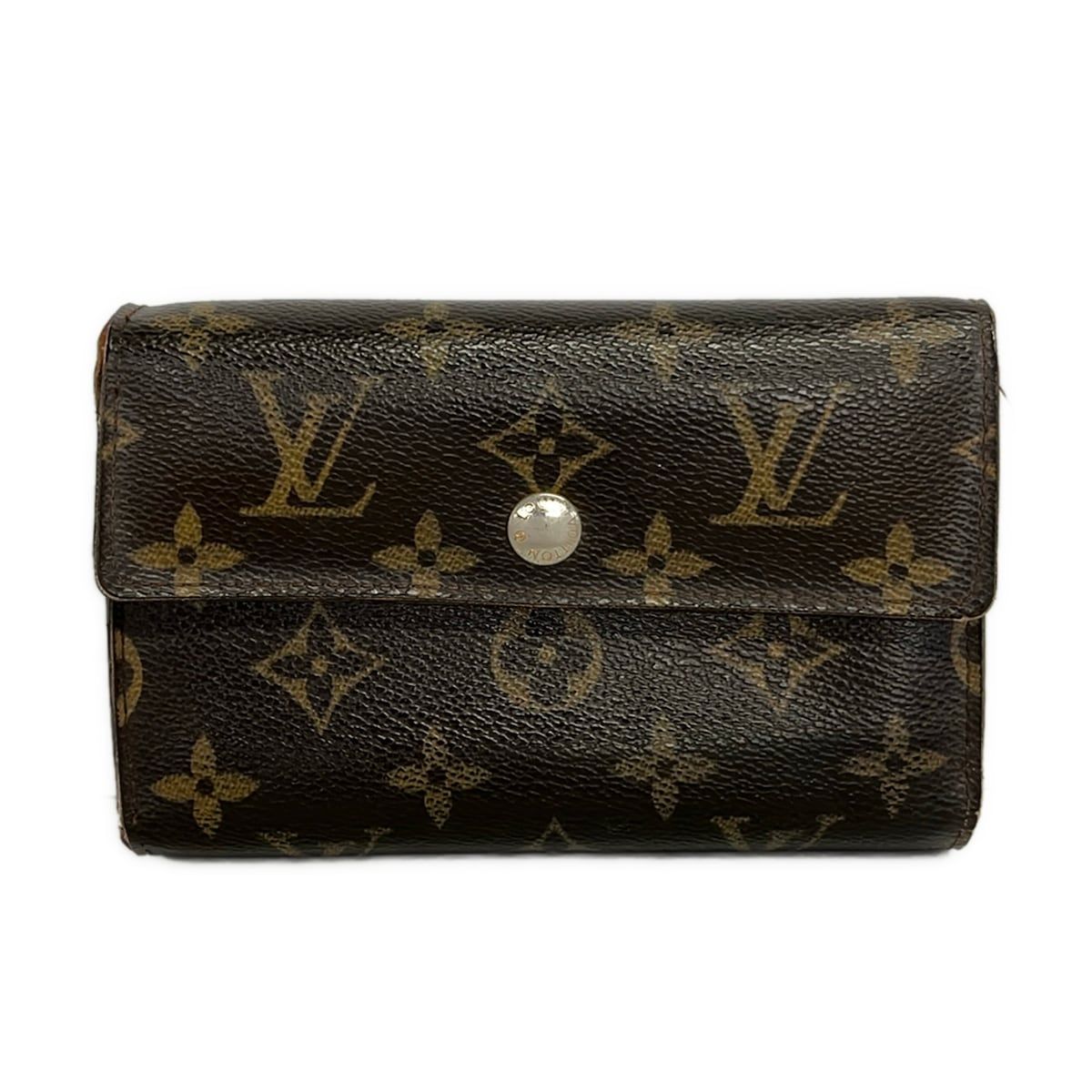Louis Vuitton Trifold Wallet Monogram Portefeuille Alexandra
