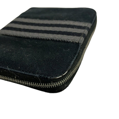 Hermes Bifold Wallet Fourre Tout Purse PM Black Gray Zip Around — view 9