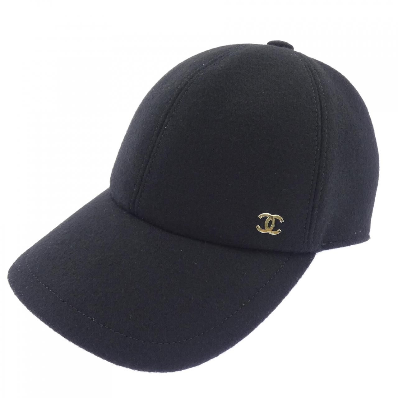 Chanel Cap Hat Black