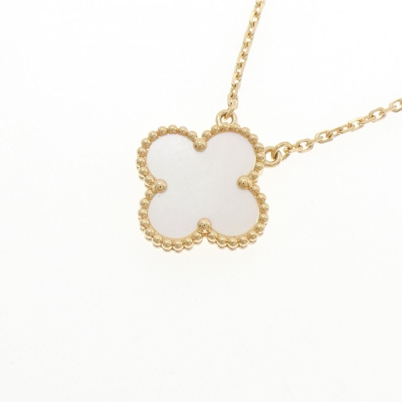 Van Cleef & Arpels Vintage Alhambra Necklace — view 3