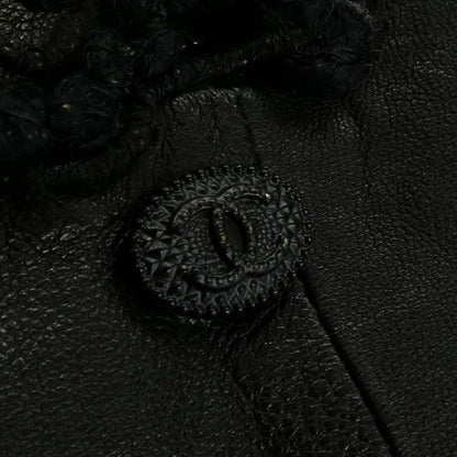 Chanel Leather Jacket Black — view 7