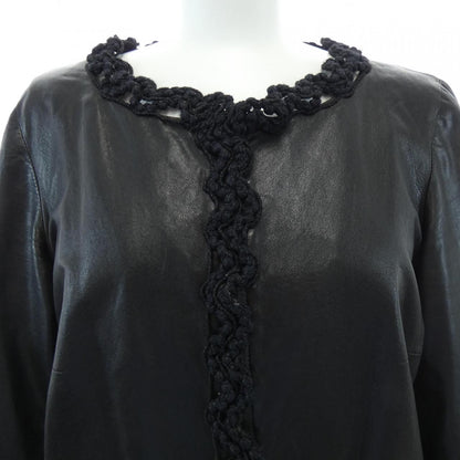 Chanel Leather Jacket Black — view 5