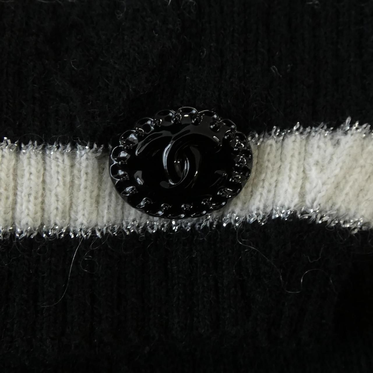 Chanel Knit Sweater Black — view 7