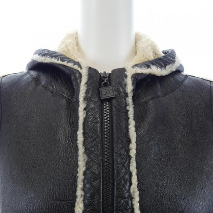 Chanel Shearling Vest Black — view 7
