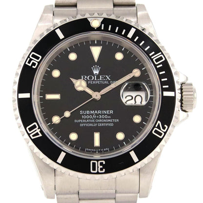 Rolex Submariner Date SS Automatic Winding Number Watch