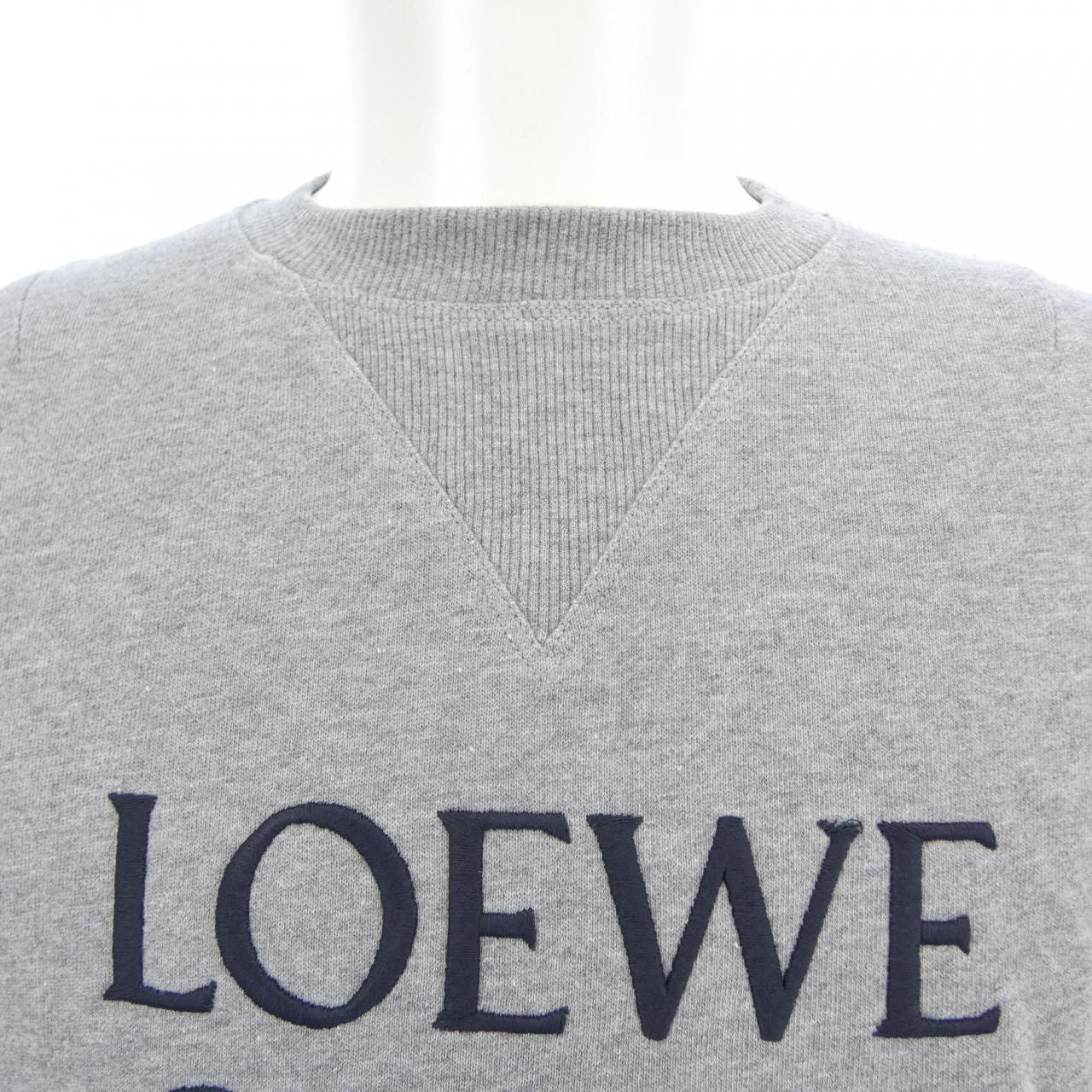 Loewe Anagram Embroidered Crew Neck Sweatshirt — view 5