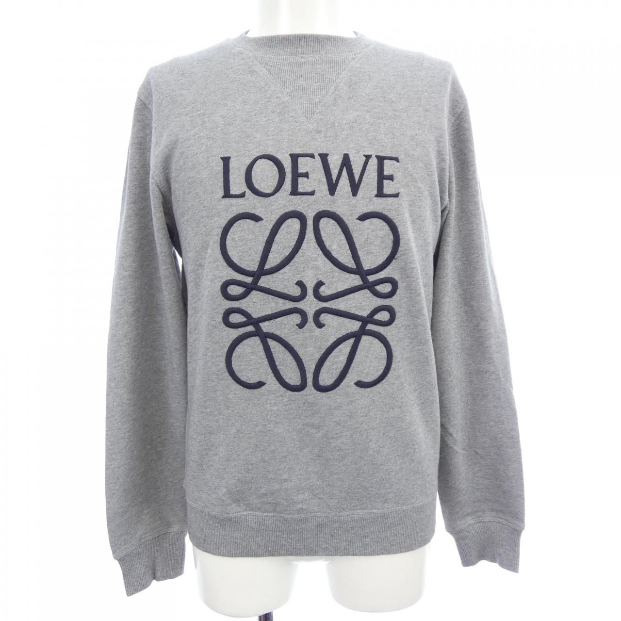 Loewe Anagram Embroidered Crew Neck Sweatshirt