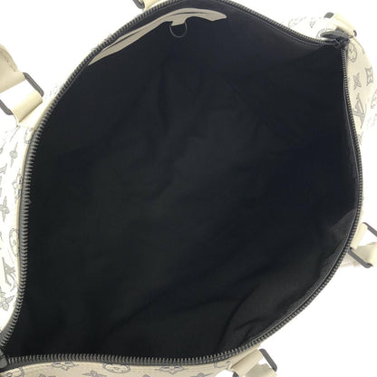 Louis Vuitton Monogram Shadow Keepall Bandouliere 50 cm Boston Bag — view 5