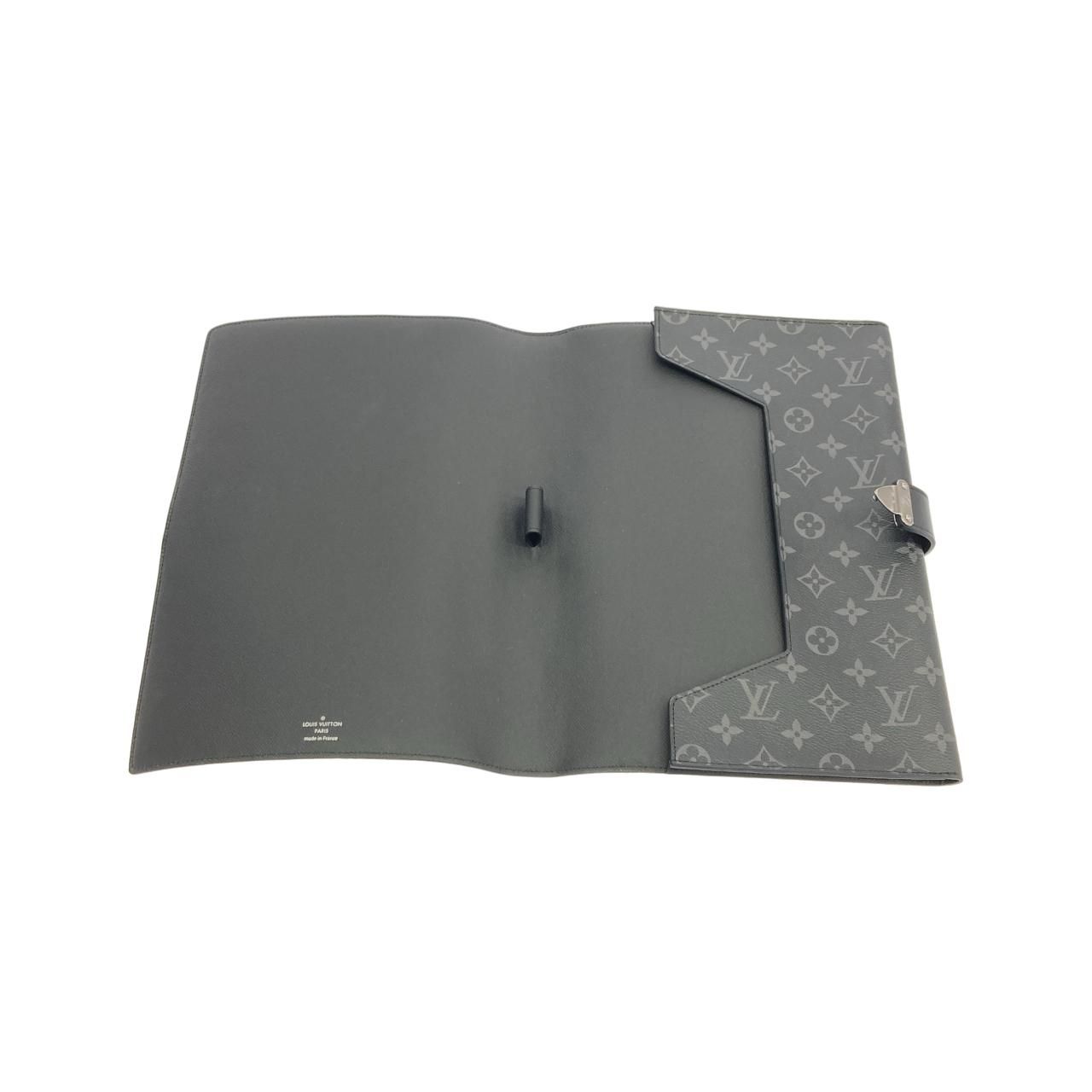Louis Vuitton Monogram Eclipse Porte Document Frank GM Bag — view 9