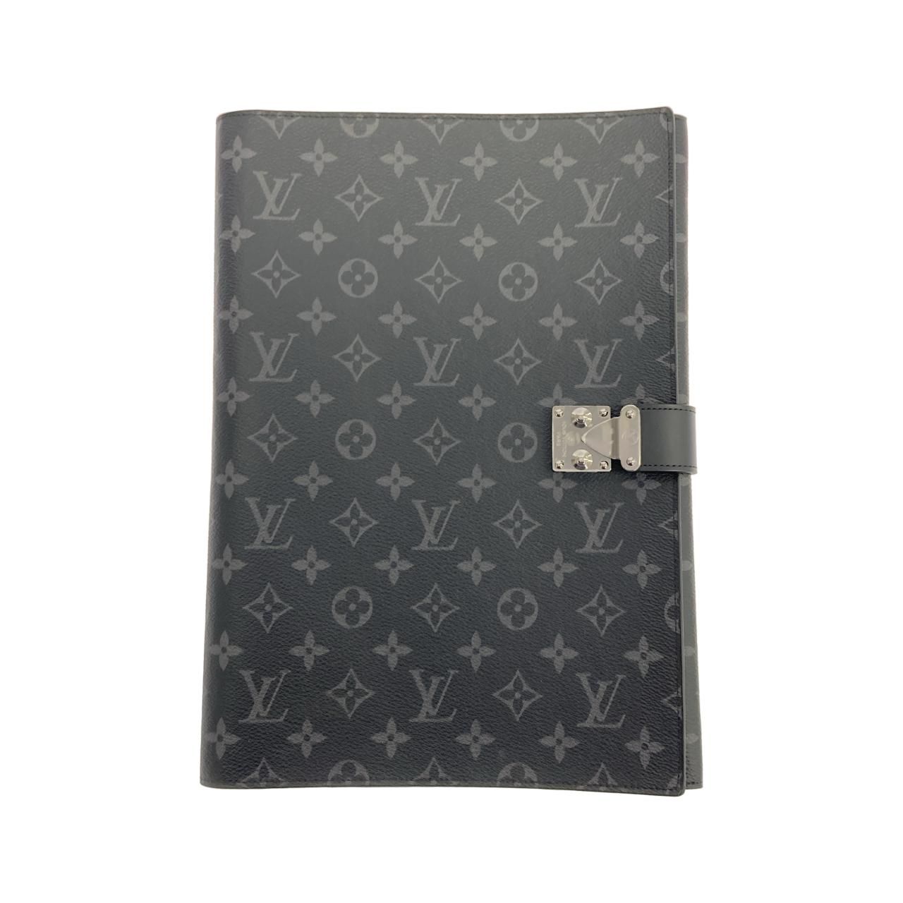 Louis Vuitton Monogram Eclipse Porte Document Frank GM Bag