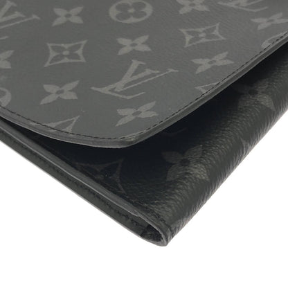 Louis Vuitton Monogram Eclipse Porte Document Frank GM Bag — view 4