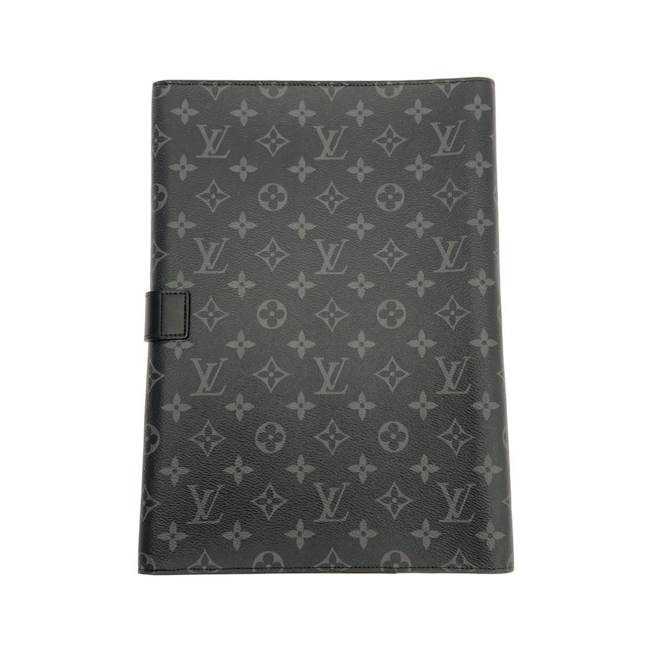 Louis Vuitton Monogram Eclipse Porte Document Frank GM Bag — view 2