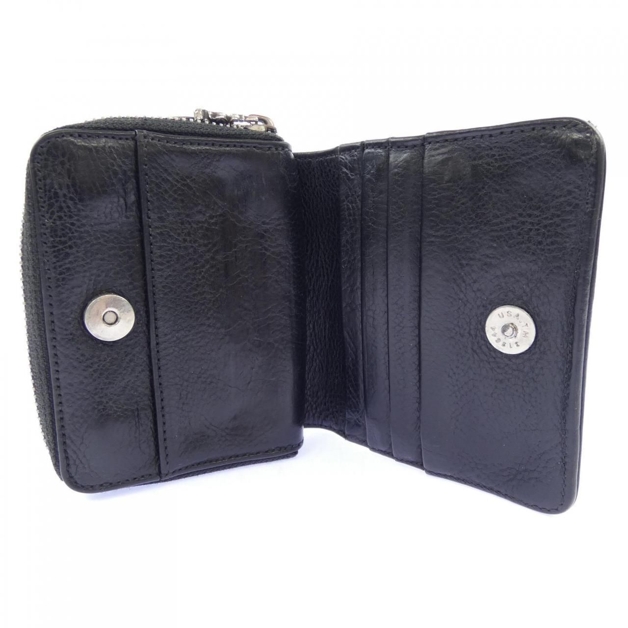 Chrome Hearts SQ Zip Bill 304 Wallet — view 5