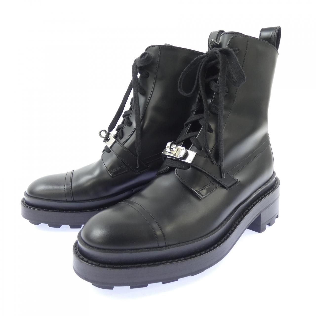 Hermes Funk Kelly Buckle Boots — view 3