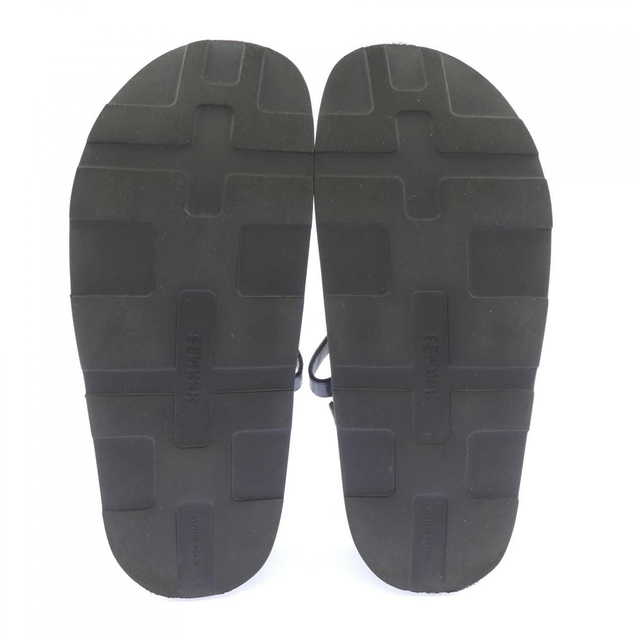Hermes Enid Diamant Buckle Sandals — view 4