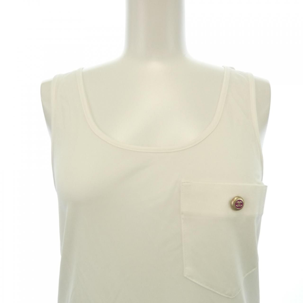 Chanel Tank Top White — view 5