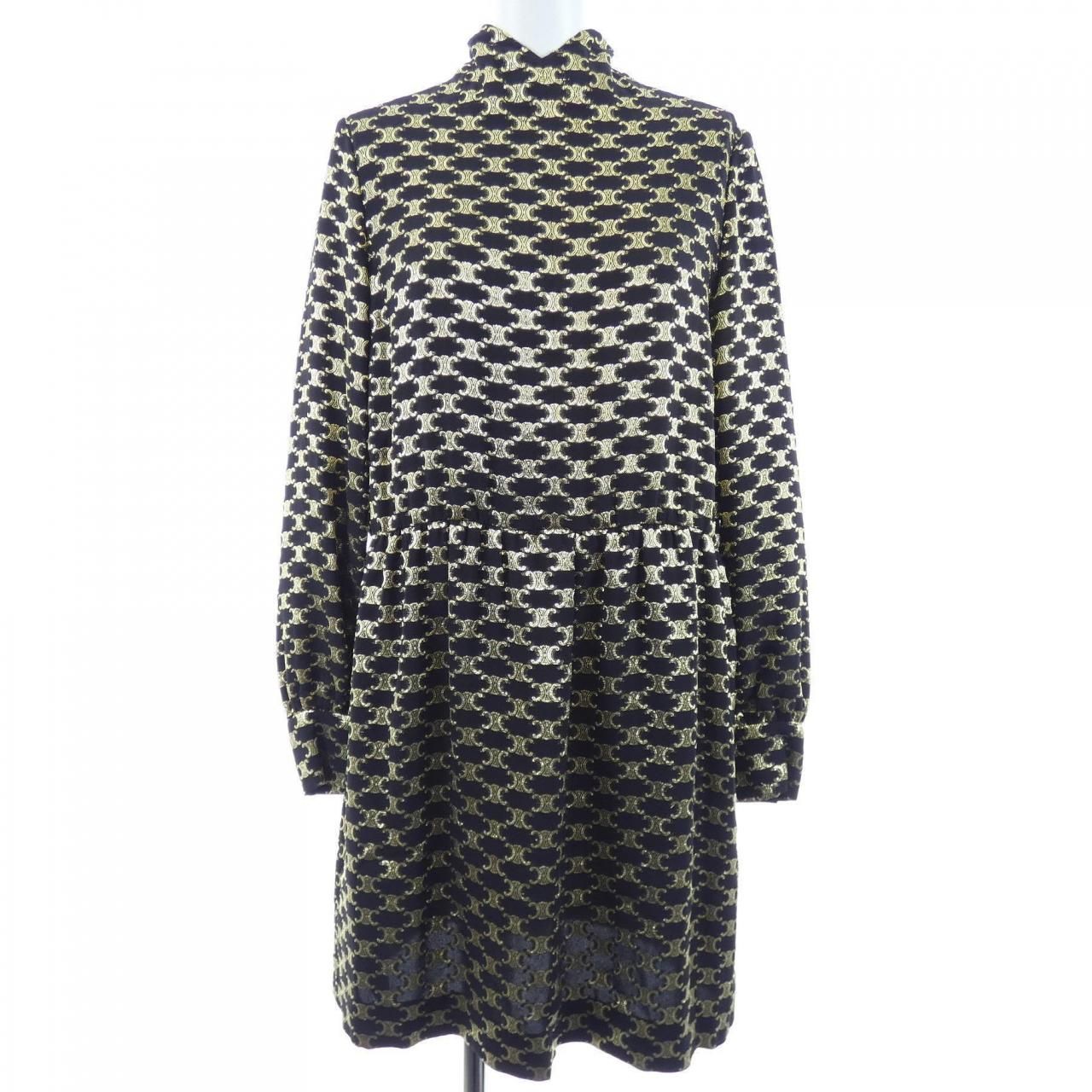 Celine Jacquard Triomphe Dress