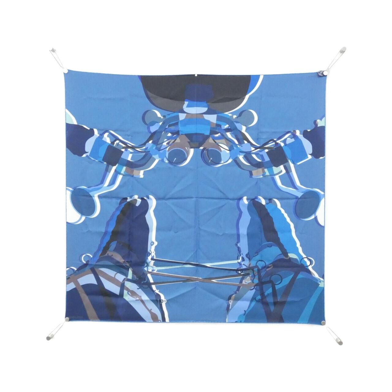 Hermes Drive ME Crazy Carre Double Face Scarf — view 2