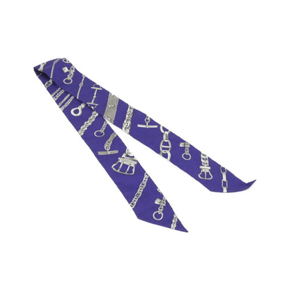 Hermes Twilly Scarf Navy