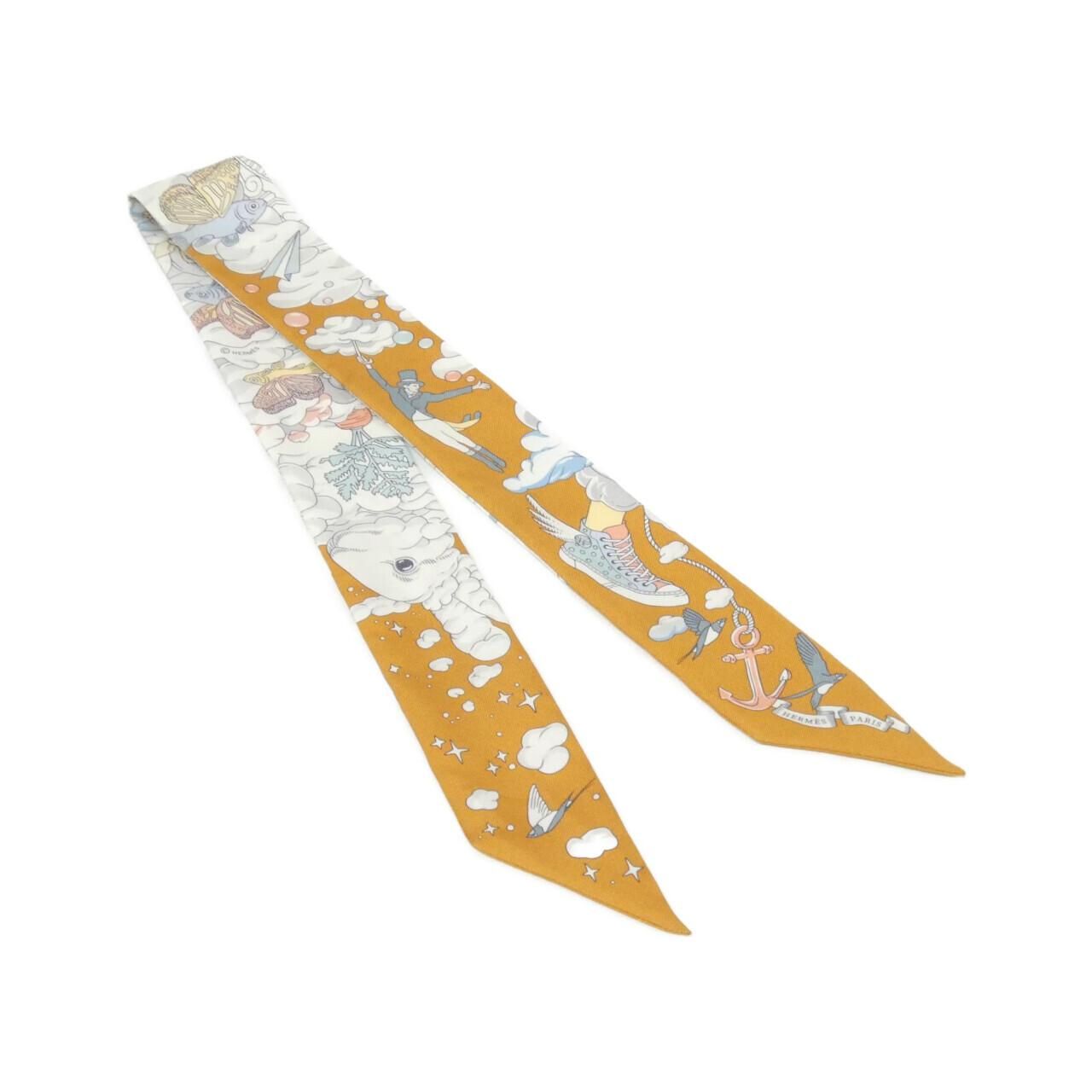 Hermes Sur Mon Nuage Twilly Scarf